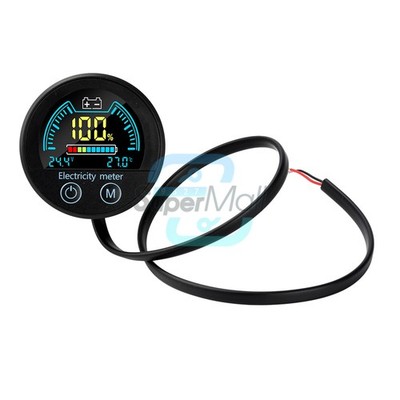 DC 7 100V Battery Capacity Indicator Waterproof Voltmeter Volt Electricity Meter