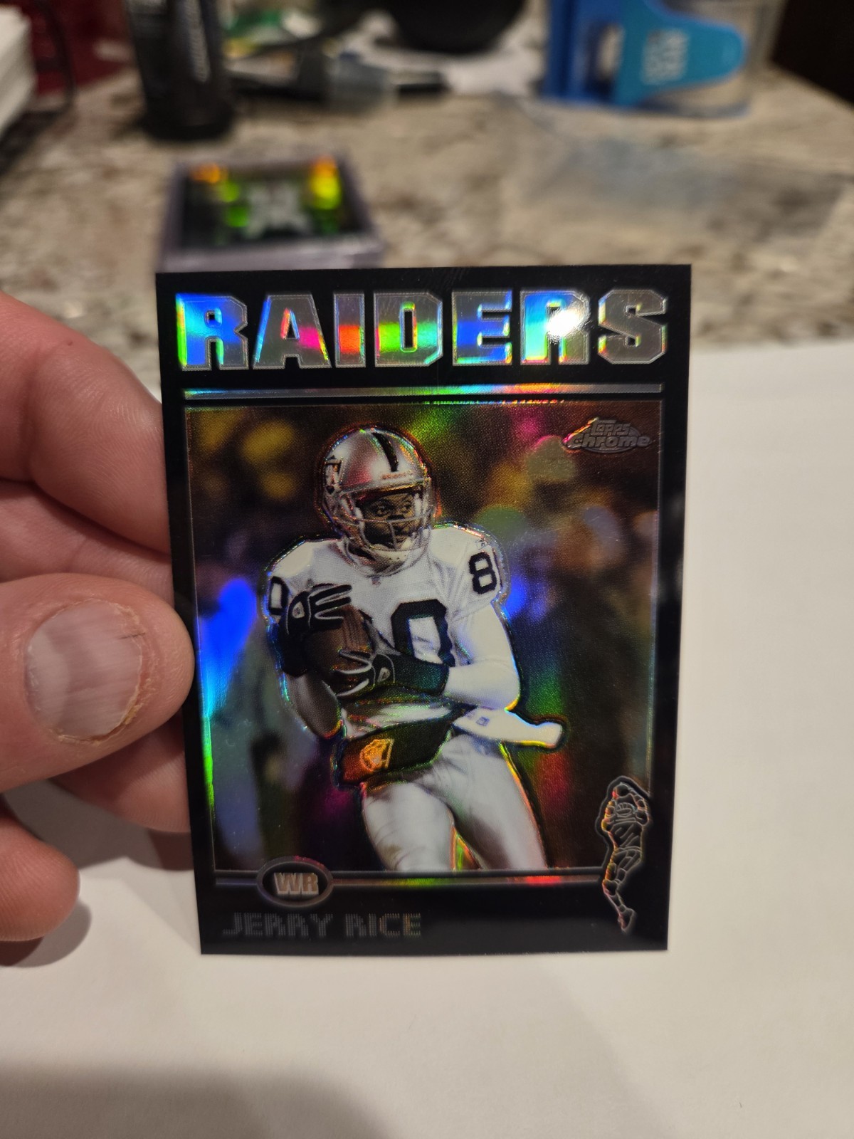 2004 Topps Chrome - Jerry Rice #36 Black Refractor /100