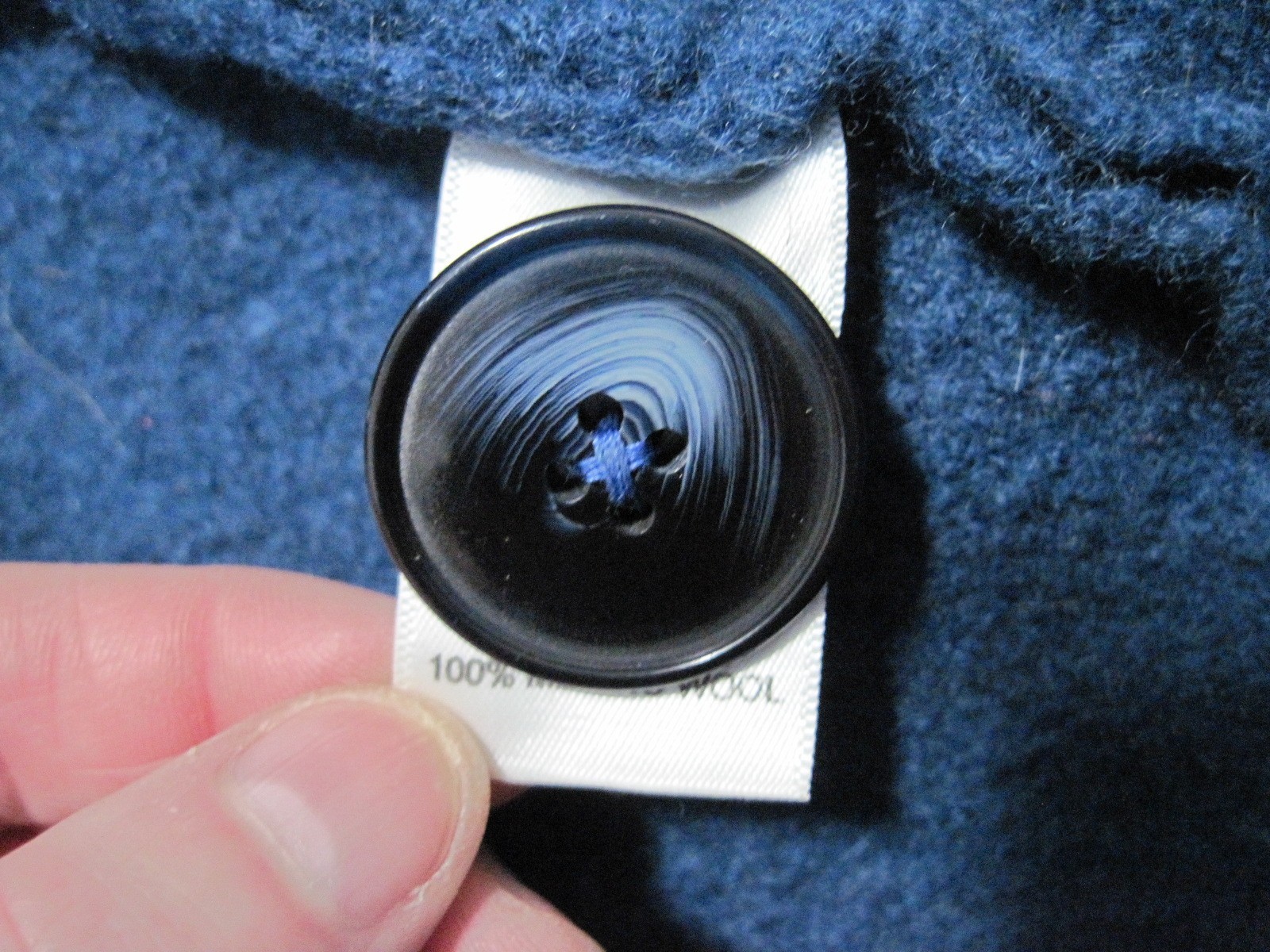 Pendleton Coat Jacket Womens Size Large Blue 100%… - image 9