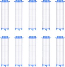10 Pcs Shower Head Filter Replacement, 2.95x0.94 Inch Showerhead Filters, PP