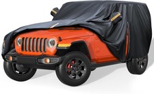 600D Waterproof Car Cover Custom Fit for Jeep Wrangler 4 Door 2007-2025 JL JK