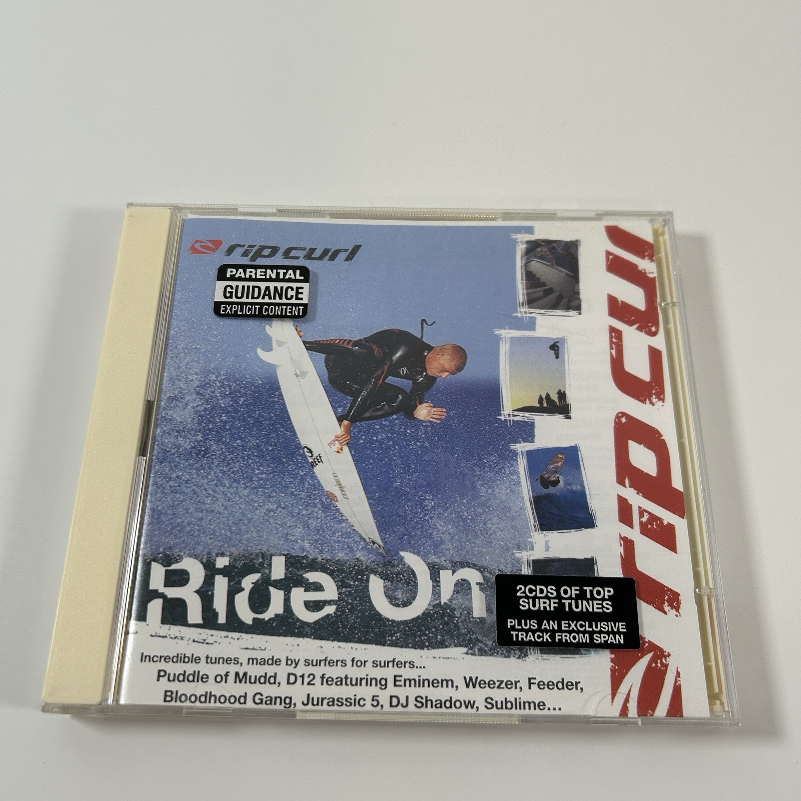 Rip Curl: Ride on by Various Artists (CD, 2003) 2CD