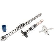 Image of Draper Tyre Service Kit With Tyre Valve Repair Tool & Tread Depth Gauge 3 Piece