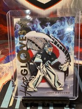 2025-26 UD Flair Joey Daccord Hot Gloves SSP #HG-19 Kraken
