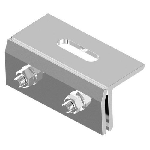 Standing Seam roof clamp for holding solar mounting rails. stainless steel