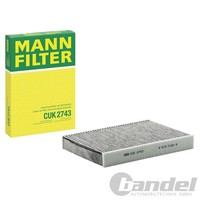 Mann Innenraumfilter Aktivkohlefilter Passend FüR Peugeot 508 | CUK 2743