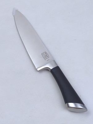 Chicago Cutlery FUSION 7.75'' CHEF'S Knife, STAINLESS Steel Blade, BLACK Handle