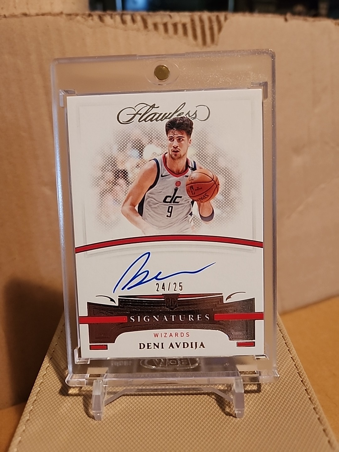 2020‑21 Panini Flawless Signatures Deni Avdija Rookie On‑Card Auto /25 RC 🔥 view 1