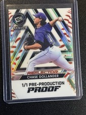 2024 Press Pass Rockies Chase Dollander RC Silver Baseball Prizm Proof #d 1/1