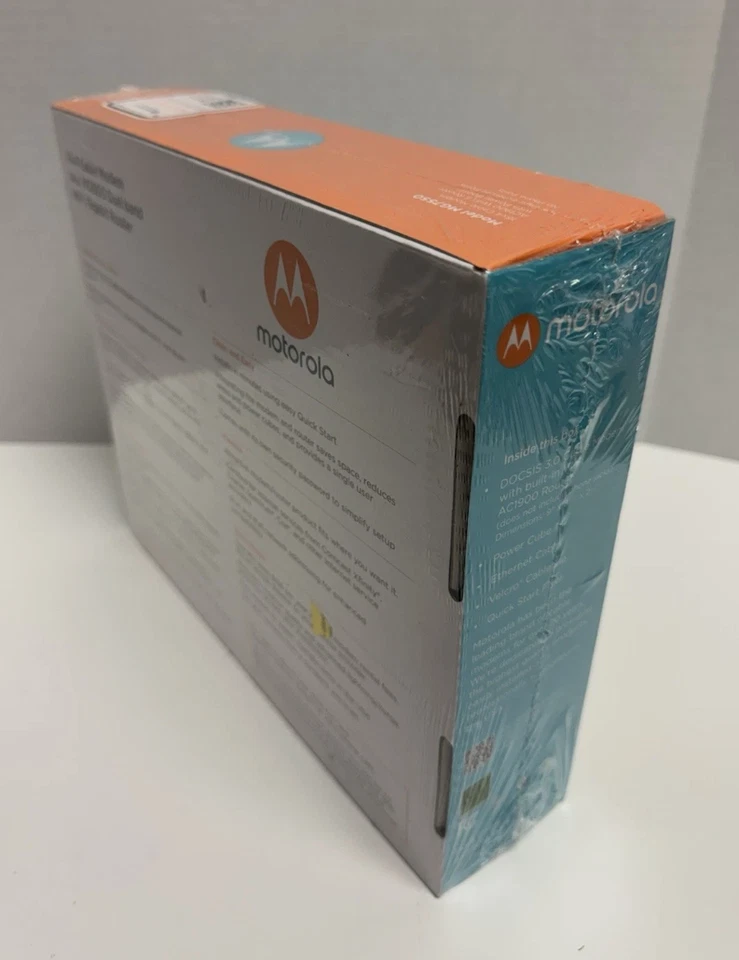 Motorola MG7550 16x4 DOCSIS 3.0 Cable Modem Plus AC1900 WiFi Router - New Sealed - Image 2 of 4