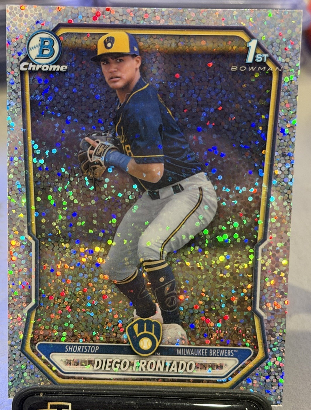 🔥(10) 2026 Bowman Chrome 1st Bowman #’d Refractors WANDY, COLOME, DE BRUN, +🔥 view 4