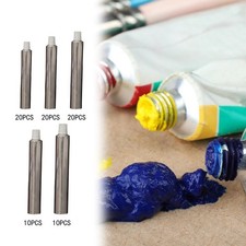 Refillable Container Empty Aluminum Paint Tubes for Pigments DIY Filling Oil
