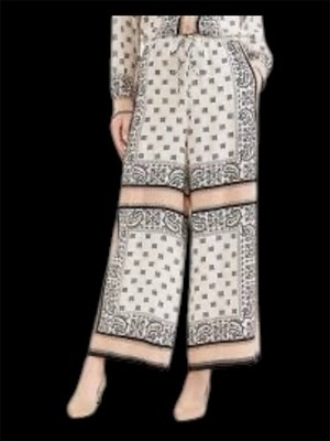Weekend Max Mara Damen Hose Seide bedruckt Bandana Made In Italy 