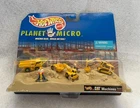 Hot Wheels Planet Micro CAT Machines Series 1  Set RARE Vintage