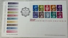 GB QEII 2000 Artists Palette Minisheet RM FDC Stamp Show Strand London WC2 SHS