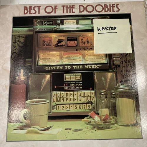 The Doobie Brothers Best Of The Doobies Vinyl LP 1976 Warner Bros BS2978 WARPED