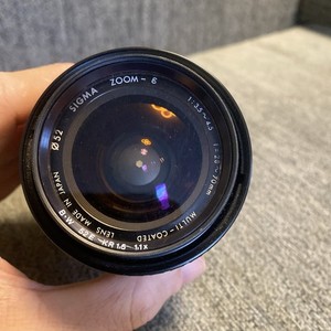 Sigma Zoom-ε 28-70mm f/3.5-4.5 Multi-Coated SLR Lens - Untested
