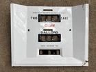 Vintage ORIGINAL 1950s Heavy Porcelain Gas Pump Plate, GULF oil Company pump