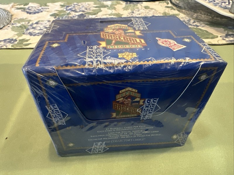 1993 Upper Deck MLB Baseball League Series 2 Factory Seal Box Set