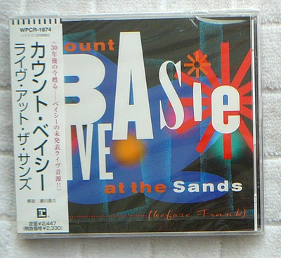 COUNT BASIE Live At The Sands   Japanese CD Factory Sealed