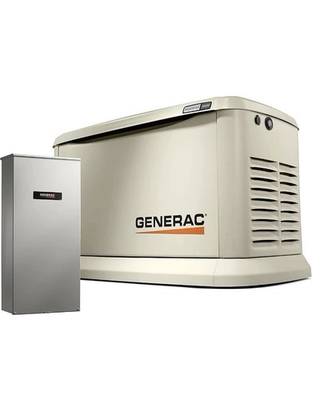 #ad Generac Guardian 26kW Standby Generator Home Backup Emergency Power Beige $2475.00