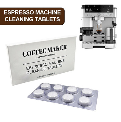8pcs Espresso Machine Cleaning Tablets 1.5g Coffee Maker Cleaner Accessories