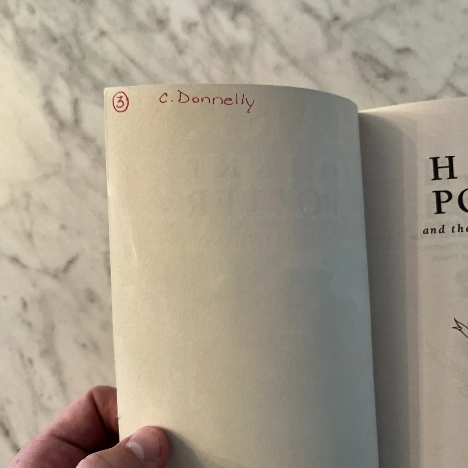 Harry Potter and the Philosopher's Stone Scholastic School Market Edition RARE! - Image 4 of 4