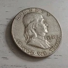 1961-D Franklin Half Dollar 90% Silver - Free Shipping! #2