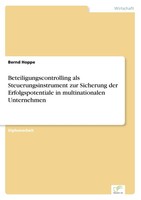 Bernd Hoppe | Beteiligungscontrolling Als Steuerungsinstrument Zur Sicherung...
