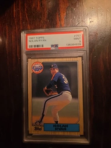 1987 Topps - Nolan Ryan #757 -PSA 9 MINT CONDITION!!