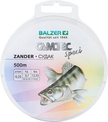 Balzer Camtec Speci Zander | Monofile Schnur 500m 400m Angel 0,25 - 0,35mm