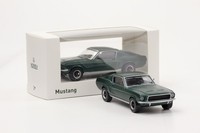 1:43 Ford Mustang Fastback Satin Green 1968 Norev Jet Car Diecast