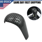 Carbon Fiber ABS Gear Shift Knob Head Cover Trim For Mazda 3 Axela CX-50 CX-30