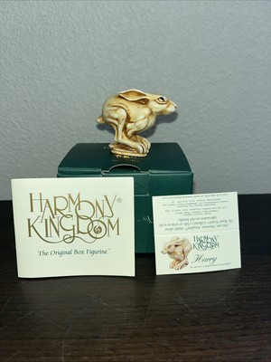 Harmony Kingdom 'Harry' Solid Rabbit  #TJNRA w/Box