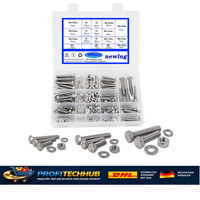 Edelstahl Schrauben Set M5 M6 M8 300 StüCk 304
