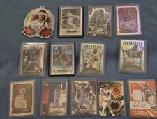 BASEBALL LOT OF (13) ROOKIE;AUTO, GAME USED CARDS. VERY NICE LOT LOOK.
