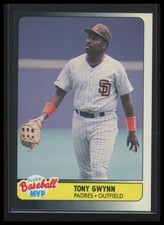 1990 Fleer Baseball MVPs #16 Tony Gwynn