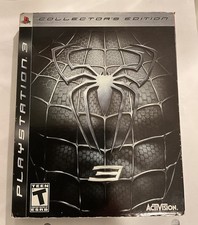 Spider-Man 3 Collector's Edition Sony PS3 W/lenticular Card And Slip Cover