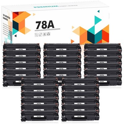 30 Pack CE278A 78A Toner For HP LaserJet Pro M1536dnf MFP P1560 P1566 P1606dn