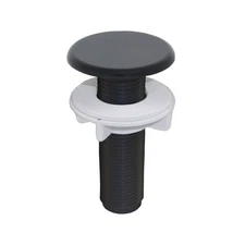 Matte Black Kitchen Sink Hole Cover Plug With Easy Installation 3 Inch Shank