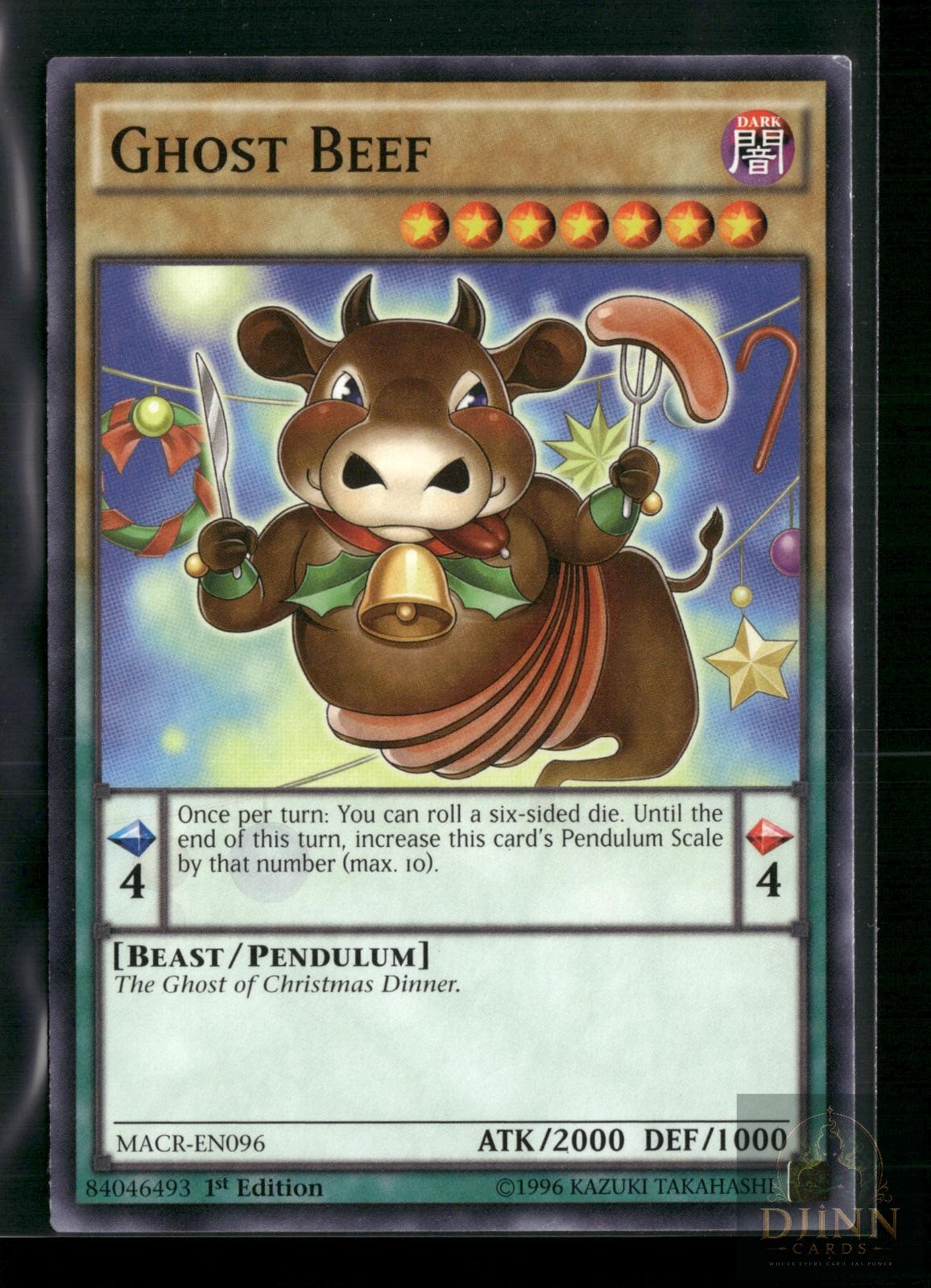 GHOST BEEF MACR-EN096 C YU-GI-OH 1ST EDITION NM/M