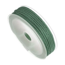 Nylon Twisted Cord 3mm 7.7 Yards Trim Rope for Decor Necklace Morning Blue