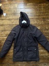 Craghoppers Men's Dark grey black Aqua Dry Waterproof jacket parka medium