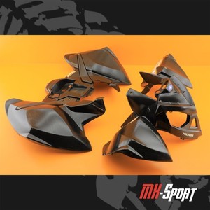 2007 07 Outlaw 525 IRS OEM Front Rear Cab Black Fender Plastics Body Set