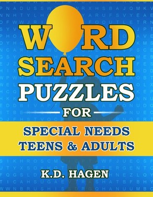 Word Search Puzzles for Special Needs Teens & Adults: Simple Puzzles for Learnin