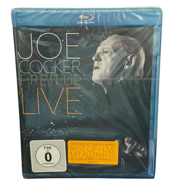 Joe Cocker Fire It Up Live Blu-ray 2013 Germany Import NEW SEALED 888837406697