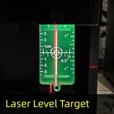 Targets Card Plate Green/Red Level Hanging-On...
