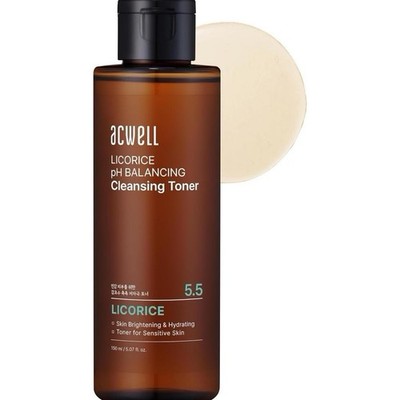 ACWELL Licorice pH Balancing Cleansing Toner 150ml - Hydrating Facial Toner