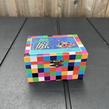 Trousselier Co. Music Box Elmer The Elephant Musical Jewellery Storage Box