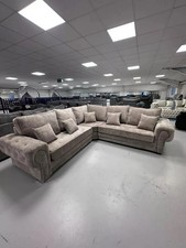 Special Offer - Reduced Price!!!! Luxury Verona Corner Sofa | Mink | 2C2 |